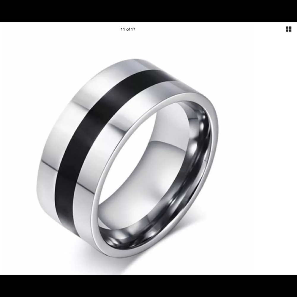 New stainless steel tungsten steel wedding ring